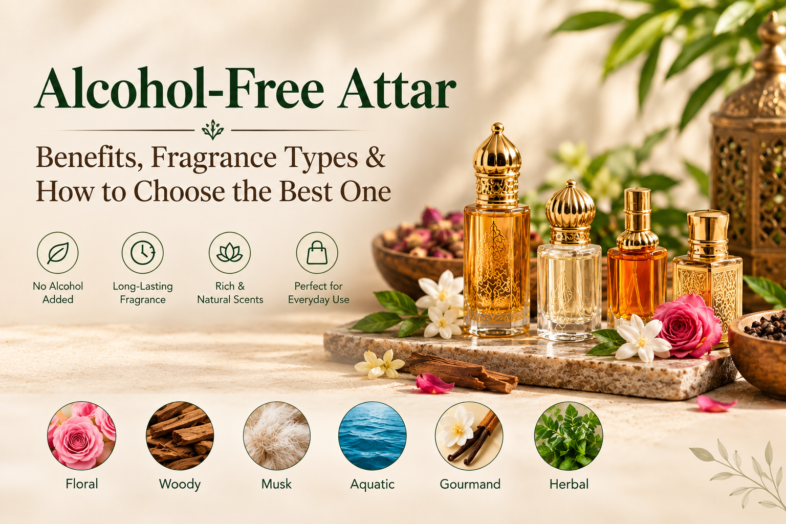 Alcohol-Free Attar: Benefits, Fragrance Types & How to Choose the Best One