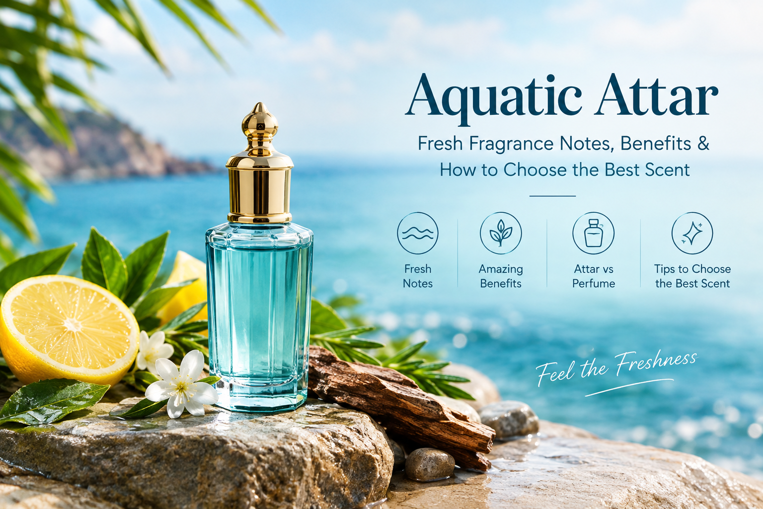 Aquatic Attar: Fresh Fragrance Notes, Benefits & How to Choose the Best Scent