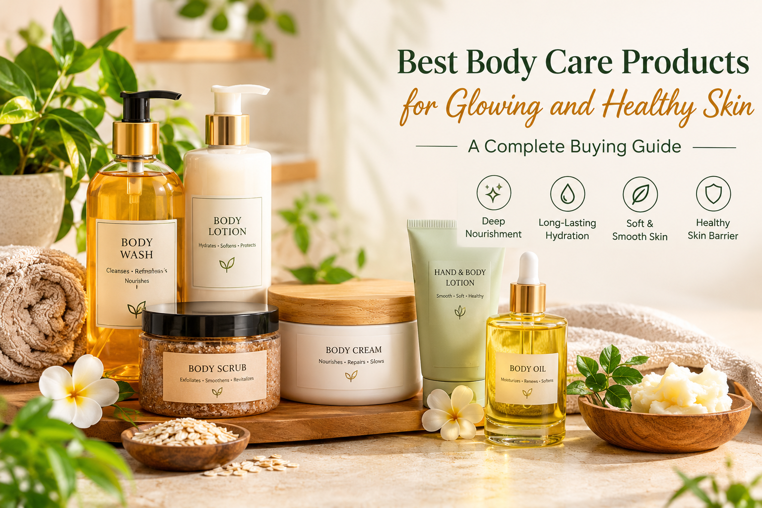 Best Body Care Products for Glowing and Healthy Skin: A Complete Buying Guide.