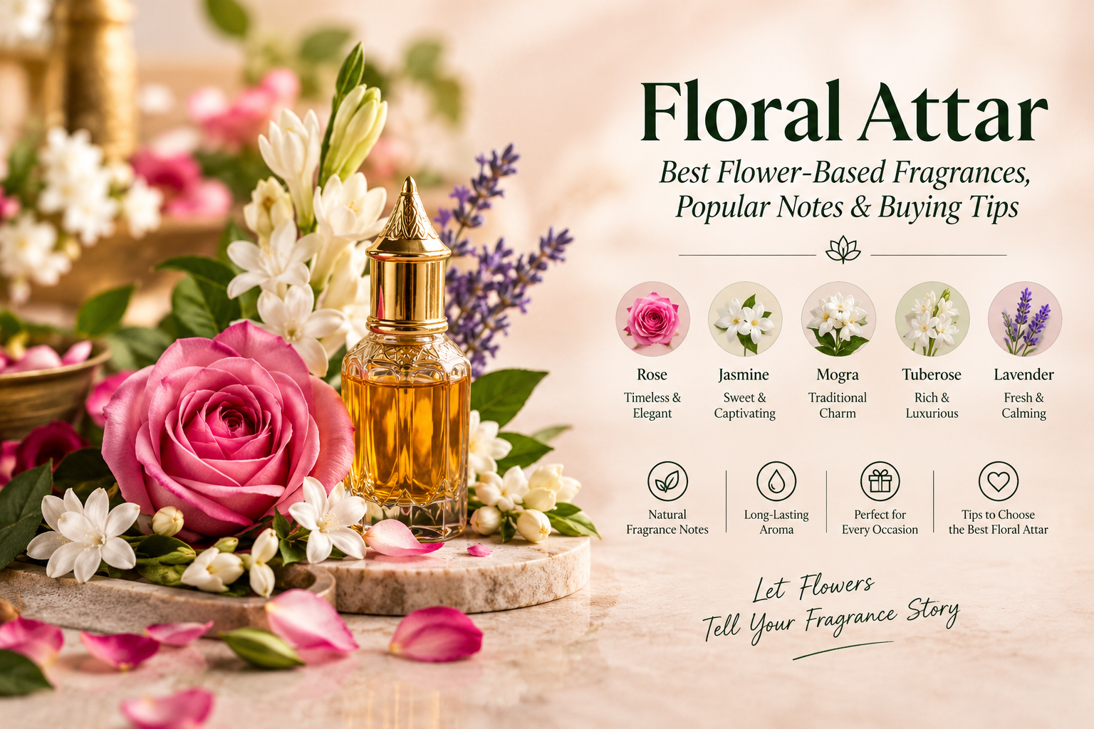 Floral Attar: Best Flower-Based Fragrances, Popular Notes & Buying Tips